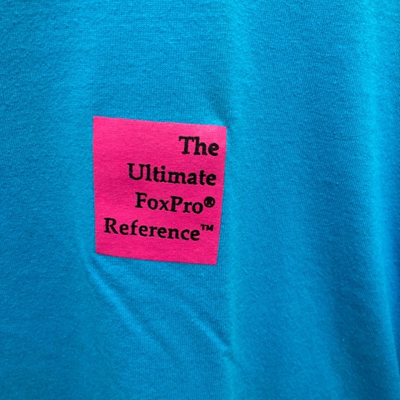 80’s  Single Stitch Fox Pro  Reference Single Stitch computer tee shirt . - Picture 4 of 6